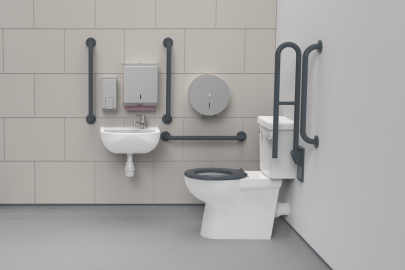An image showing a disabled bathroom. As part of the New Regulations For Disabled Bathrooms by heatandplumb.com over on their blog | Article Image