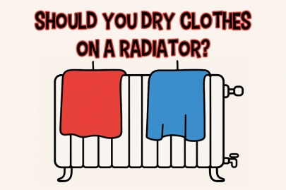 should you dry clothes on a radiator | Article Image