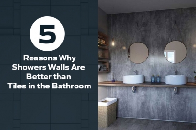 5 reasons shower walls are better than tiles  | Article Image
