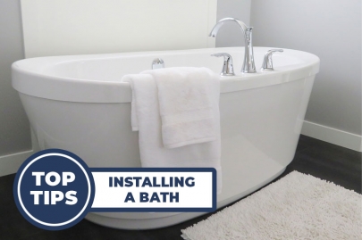 Top Tips Installing a Bath | Article Image