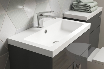Resin vs Ceramic Basins for Bathroom Vanity: Which One is Right for You? Featured Image | Article Image