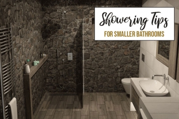Showering Tips for Smaller Bathrooms Featured Image