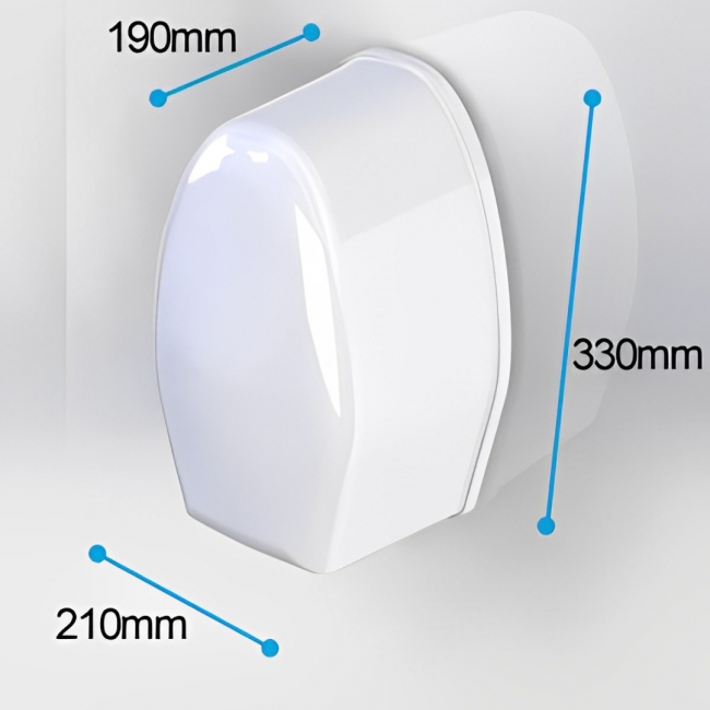 AKW P12 Pump Standard Kit B With CUW01 For Wetroom Floor Formers  | Dimension Image