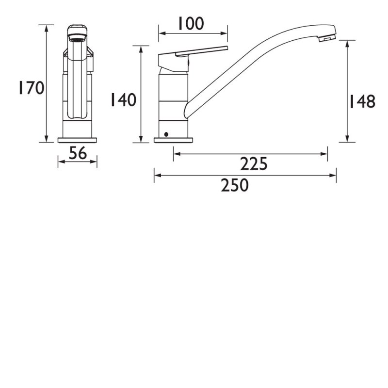 bristan cinnamon kitchen tap
