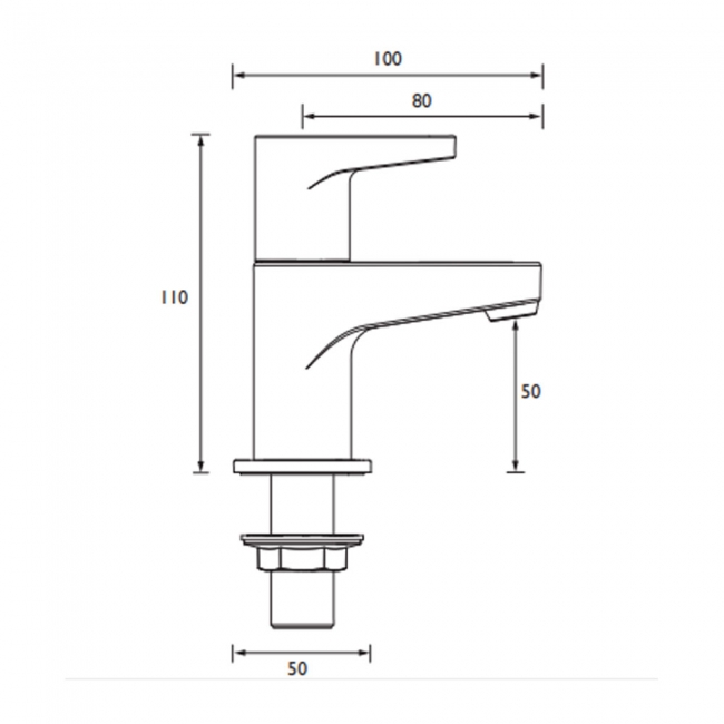 Bristan Quest Bath Taps - Chrome Plated