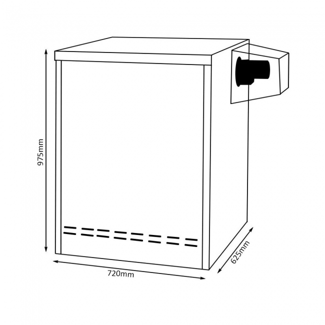 Firebird Envirogreen Combipac Xceed Condensing Outdoor Combi Oil Boiler 26kW