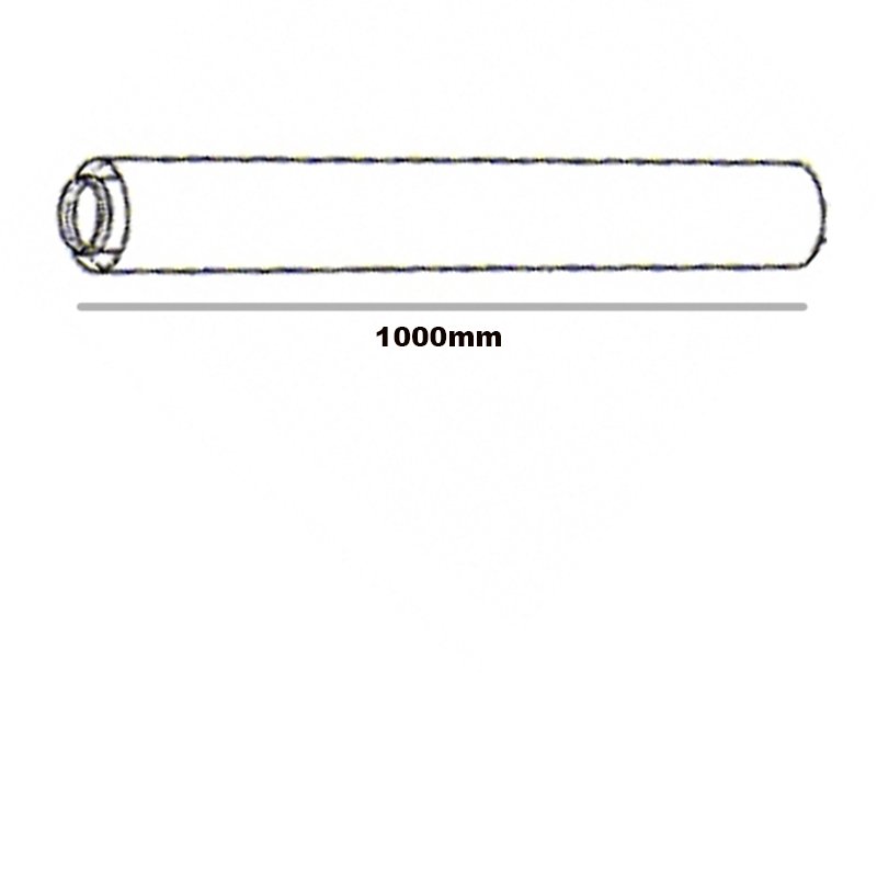 Firebird PLAS-FIT 1000mm Flue Extension (125mm Diameter)