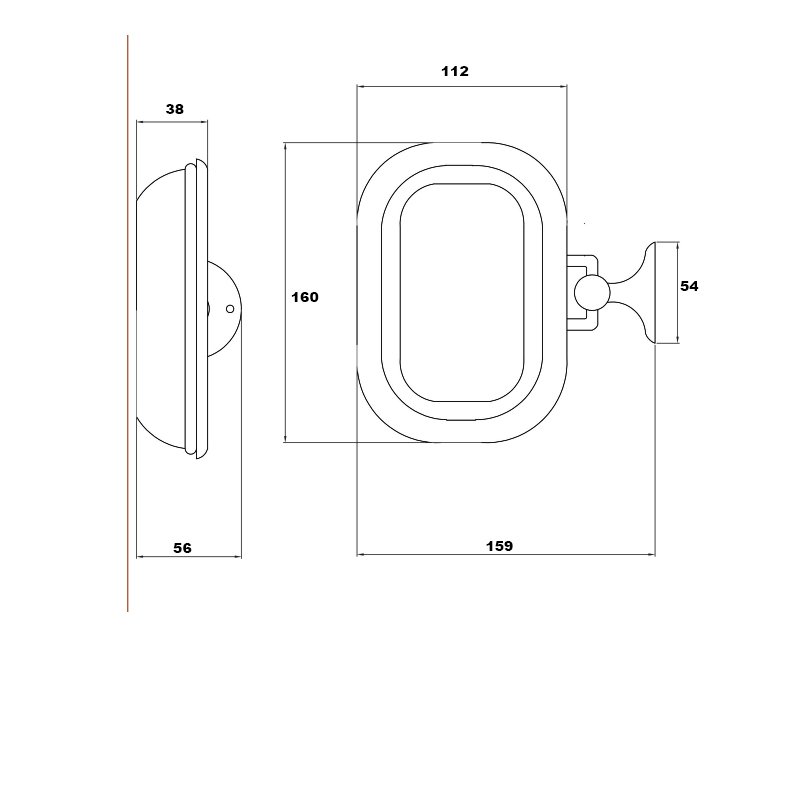 Hudson Reed Traditional Soap Dish - Chrome
