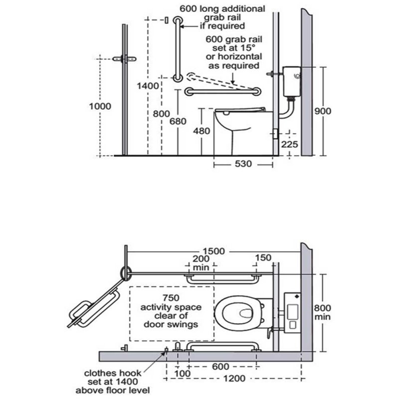 Ideal Standard Doc M Pack S0681AC Bathroom White
