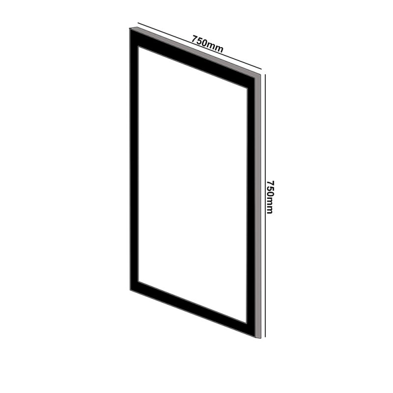 Impey Elevate Option C Half Height Door 750mm Wide - Left Handed