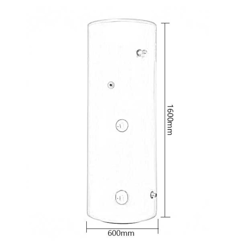 Joule Cyclone Unvented Cylinder TCEMVD0300NFC Direct 300L