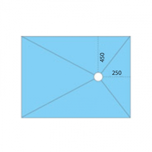 Maxxus Hydromat Wet Room Former Kit 1200mm x 900mm 5sqm Membrane