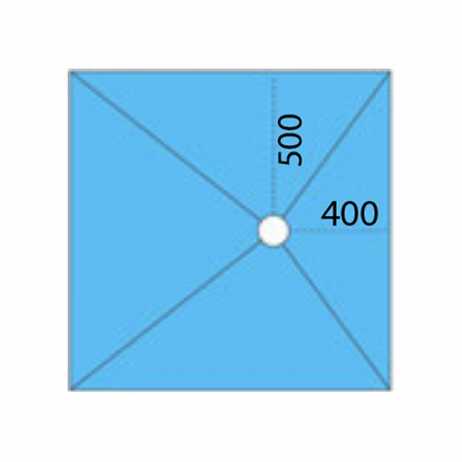 Maxxus Hydromat Wet Room Former Kit 1000mm x 1000mm 5sqm Membrane
