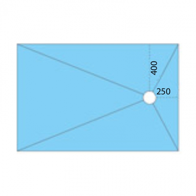 Maxxus Hydromat Wet Room Former Kit 1200mm x 800mm 5sqm Membrane
