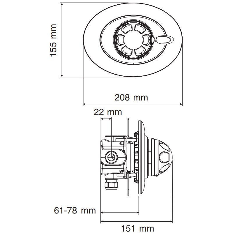Mira Excel Shower Valve 1.1518.311 Concealed Chrome