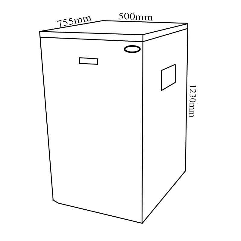 Mistral CBH7 Condensing Regular Oil Boiler Boiler House 58-70 kw