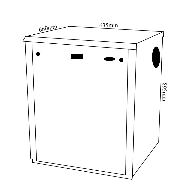 Mistral ODC2 Non-Condensing Combi Oil Boiler External 20-26 kw