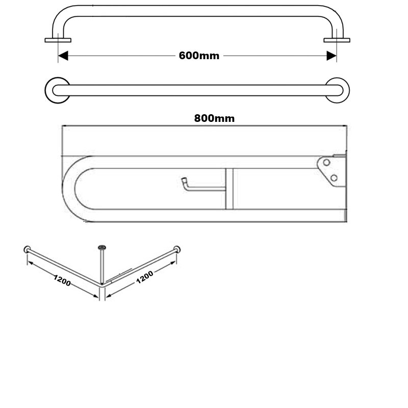 NYMAS Doc M Pack 230402/DG Shower Room Dark Grey