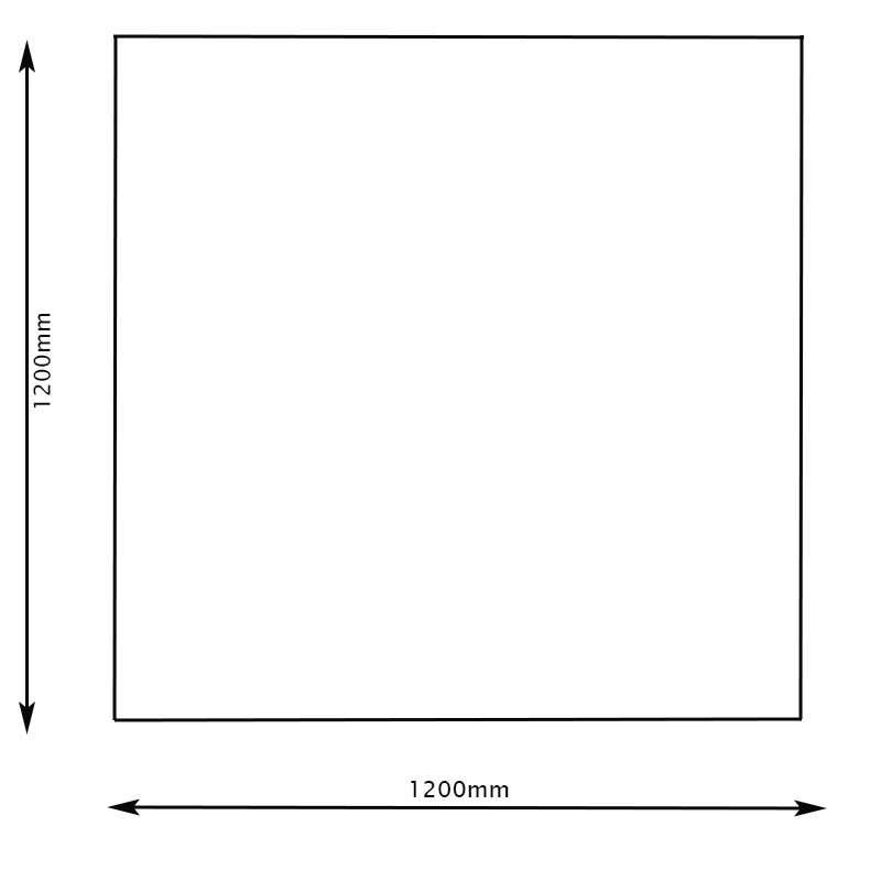 RAK Calacatta Full Lappato Tiles - 1200mm x 1200mm - Gold White (Box of 2)