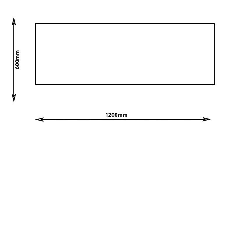 RAK Evoque Metal Matt Tiles - 600mm x 1200mm - Grey (Box of 2)