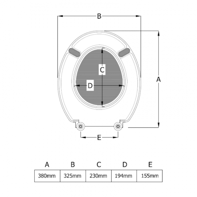 RAK Junior Seat For Junior BTW WC Pan (No Lid)