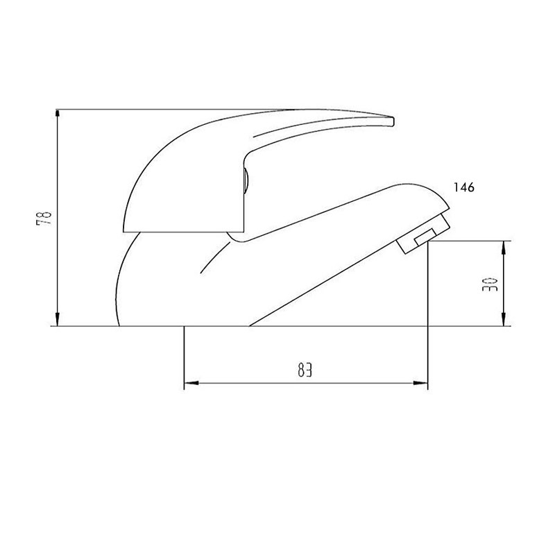Sagittarius Prestige Basin Taps Pair Chrome