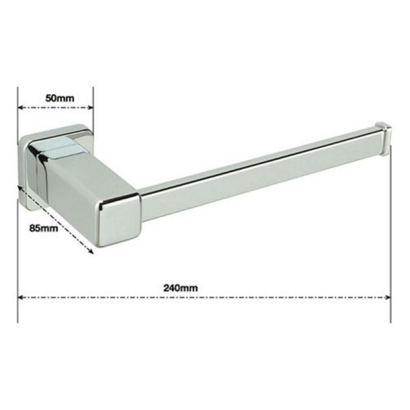 Sagittarius Rimini Towel Ring Chrome