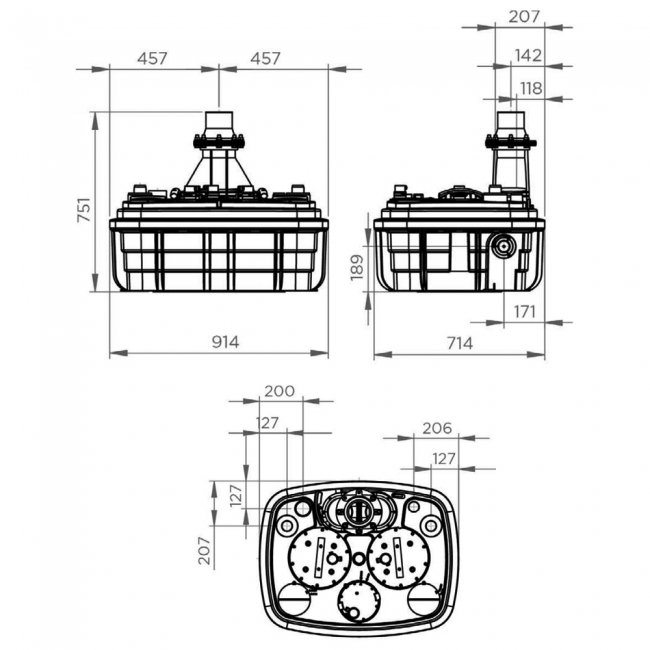 Saniflo Sanicubic 2 XL Heavy Duty Macerator Pump