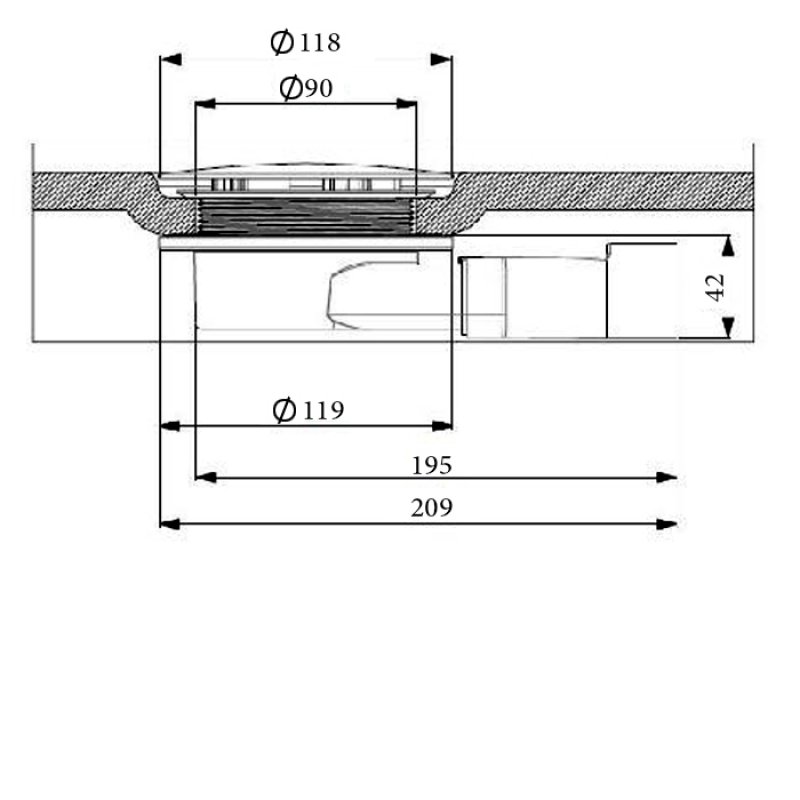 Saniflo Sanishower Flat Shower Tray Macerator Pump