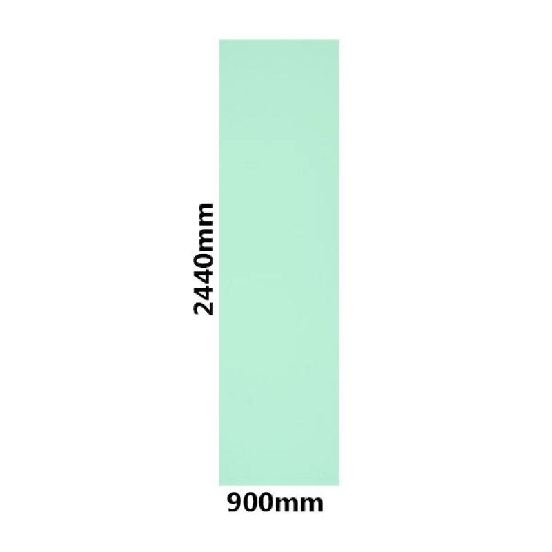 Showerwall Square Edge MDF Shower Panel 900mm Wide x 2440mm High - Aqua Ice