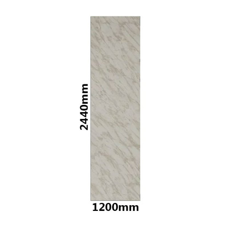Showerwall Square Edge MDF Shower Panel 1200mm Wide x 2440mm High - Carrara Marble