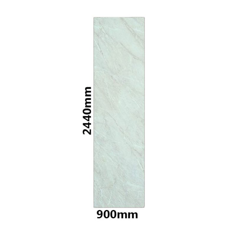 Showerwall Square Edge MDF Shower Panel 900mm Wide x 2440mm High - Ivory Marble