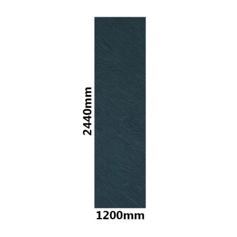 Showerwall Square Edge MDF Shower Panel 1200mm Wide x 2440mm High - Slate Grey