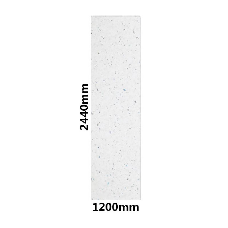 Showerwall Square Edge MDF Shower Panel 1200mm Wide x 2440mm High - White Sparkle