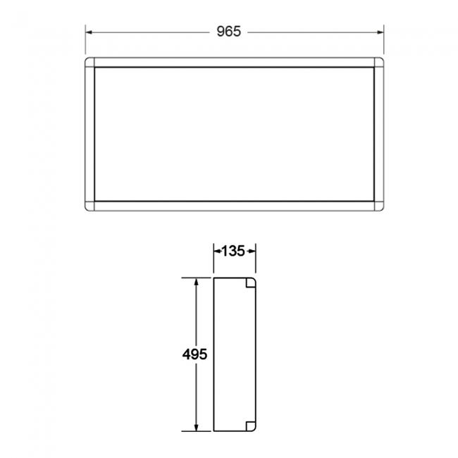 Smiths Multivector Smart 970 Low Level Fan Convector