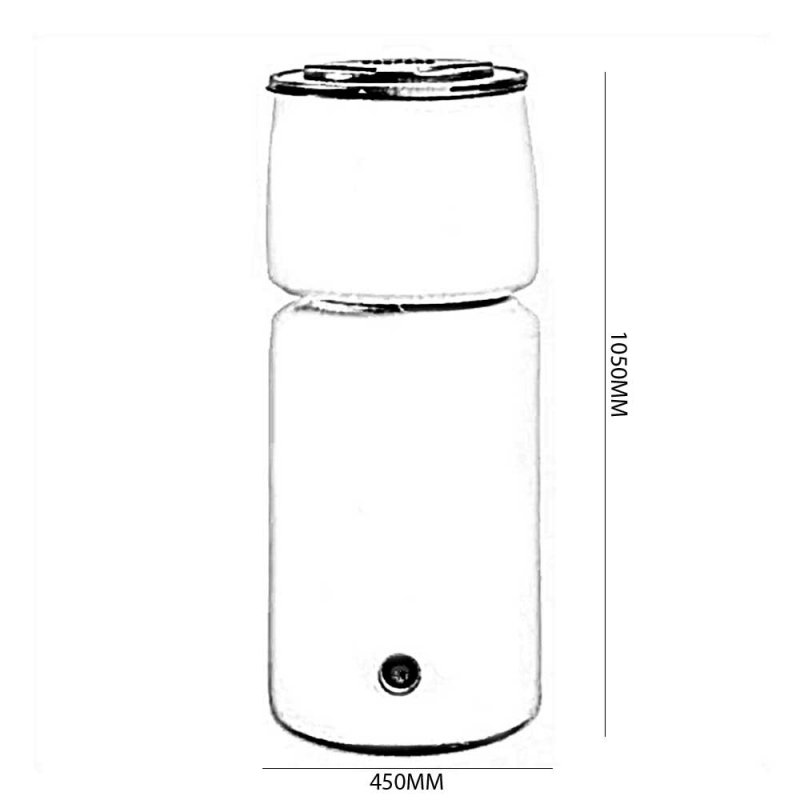 Telford Direct Combination Hot Water Cylinder 1050 x 450