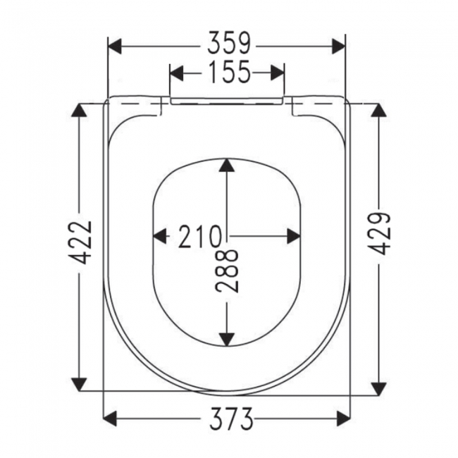 Villeroy & Boch Architectura Quick Release Soft Close Toilet Seat and Cover - White Alpin