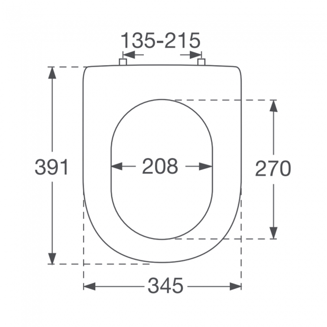 Villeroy & Boch Architectura QuickRelease Soft Closing Toilet Seat and Cover Compact - White Alpin
