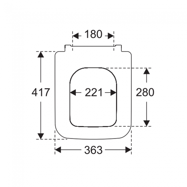 Villeroy & Boch Finion Soft Close Toilet Seat and Cover with Removable Seat Quick Release - White Alpin
