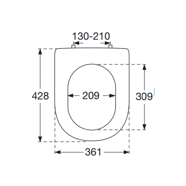 Villeroy & Boch Hommage Soft Close Toilet Seat and Cover with Removable Seat Quick Release - White Alpin