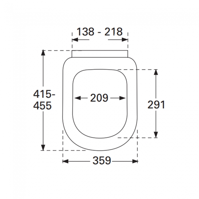 Villeroy & Boch Subway Standard Toilet Seat and Cover with Removable Seat Quick Release - White Alpin