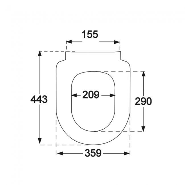 Villeroy & Boch ViCare Soft Close Toilet Seat and Cover with Removable Seat Quick Release - White Alpin