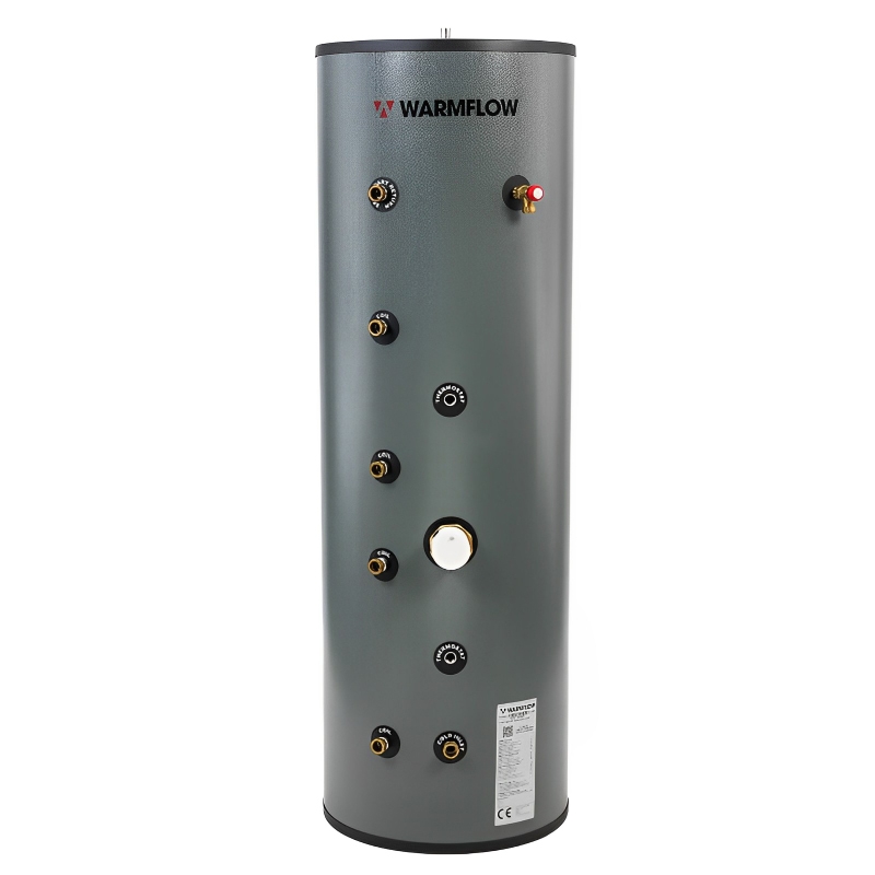 Warmflow Nero INDIRECT Twin Coil Unvented Stainless Steel Hot Water Cylinder 170 LITRE