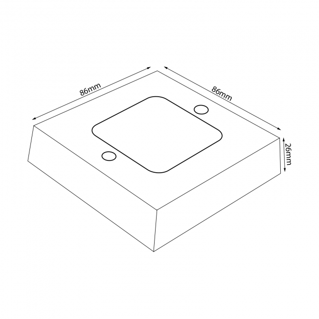 West Electric Element Control Unit - Brass