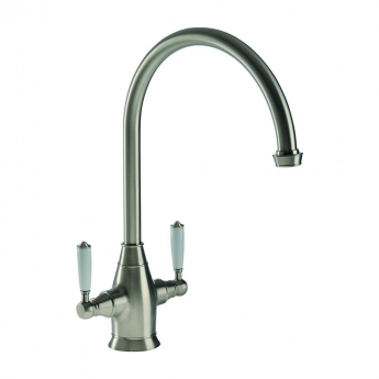 Abode Astbury Monobloc Kitchen Sink Mixer Tap - Pewter | Product Image