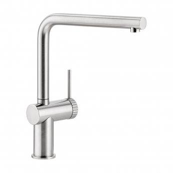 Abode Fraction Kitchen Sink Mixer Tap - Brushed Nickel