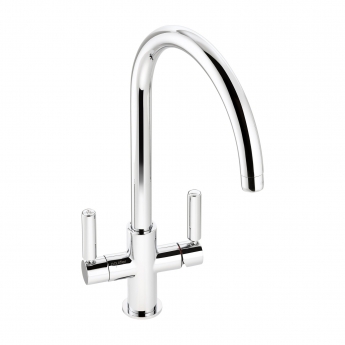 Abode Globe Aquifier Kitchen Sink Mixer Tap - Chrome