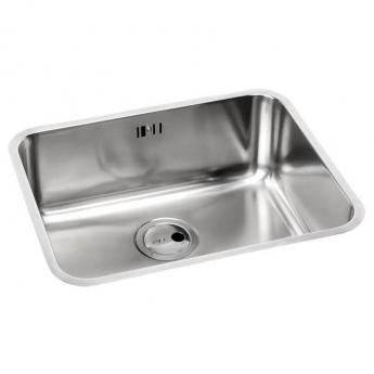 Abode Matrix R50 1.0 Bowl Undermount Kitchen Sink 535mm L x 435mm W - Stainless Steel