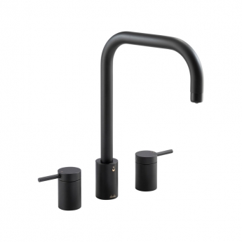 Abode Profile 4 IN 1 3 Part Kitchen Sink Mixer Tap with Proboil.4E Tank - Matt Black
