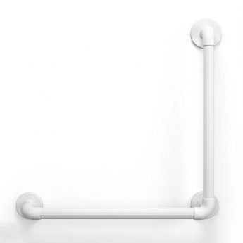 AKW 1400 Series 90 Degree Angled Grab Rail 600mm Length | Product Image